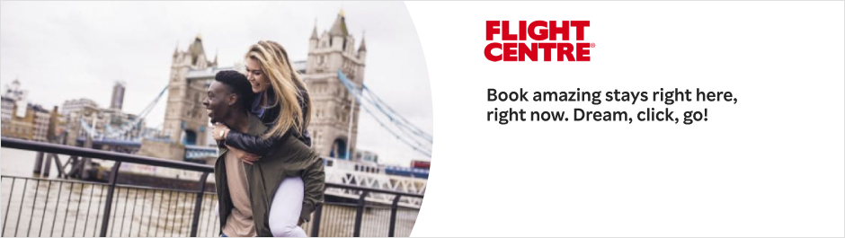 Save at Flight Centre with Coupons and Cash Back from Rakuten!