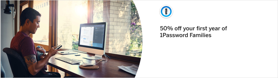 Save at 1Password with Coupons and Cash Back from Rakuten!