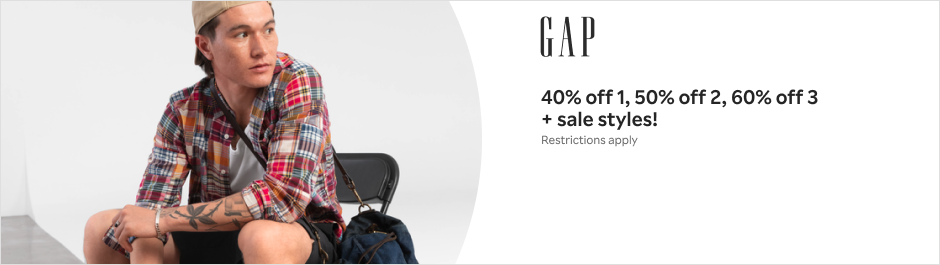 Save at Gap Canada with Coupons and Cash Back from Rakuten!